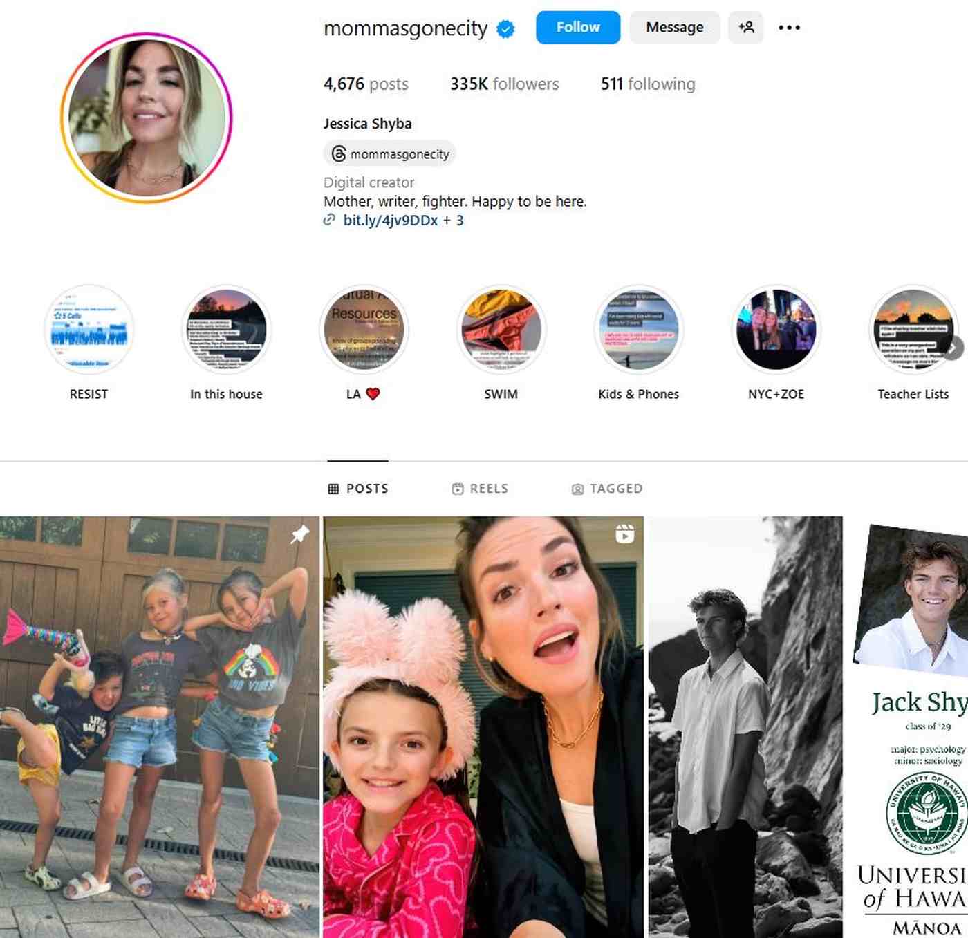 Best Mom Influencers On Instagram Jessica Shyba