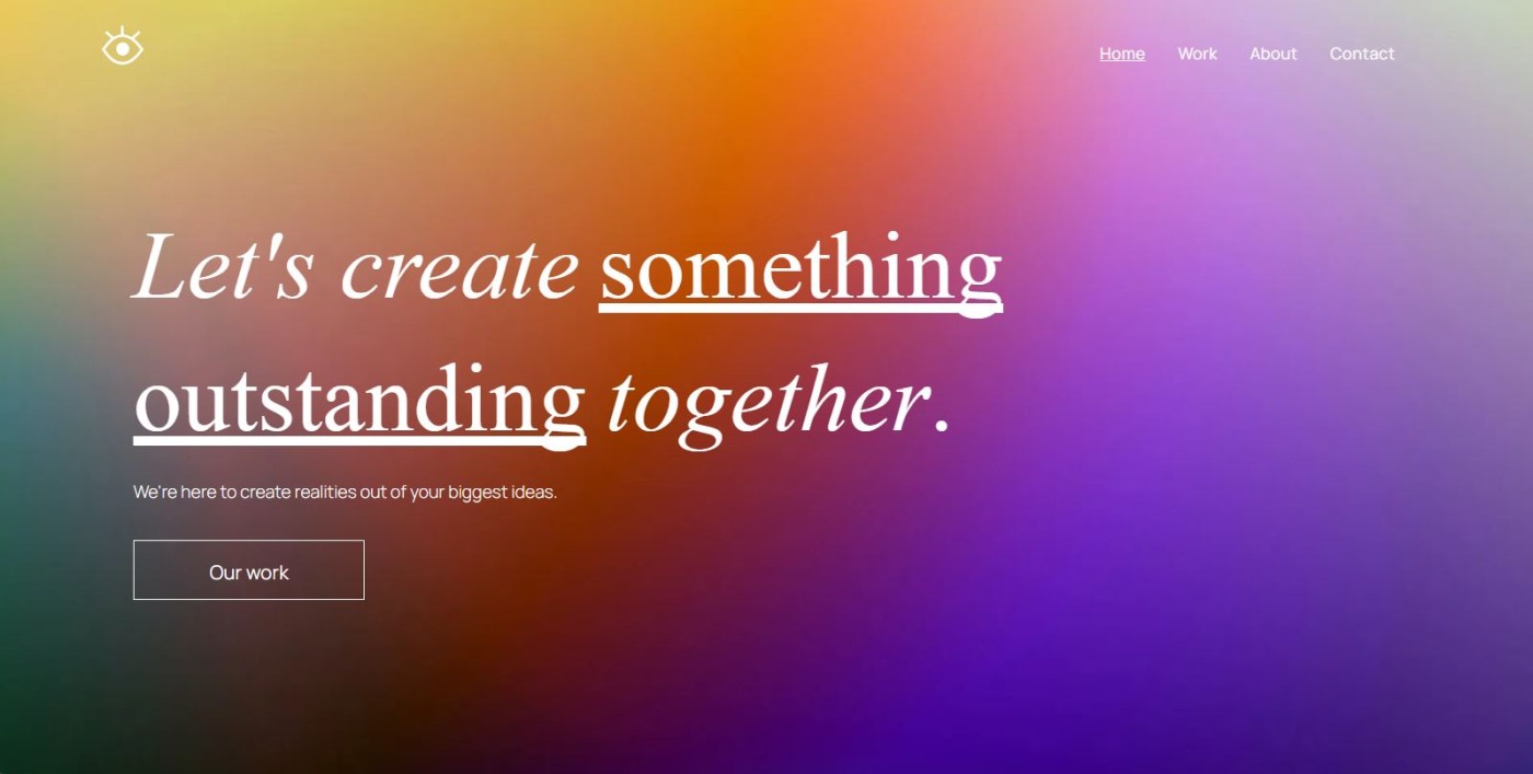 Freelancer Website Template Graphic Designer