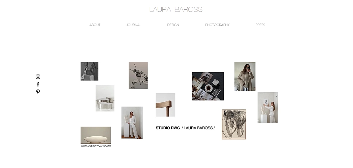 Personal Website Laura Baross