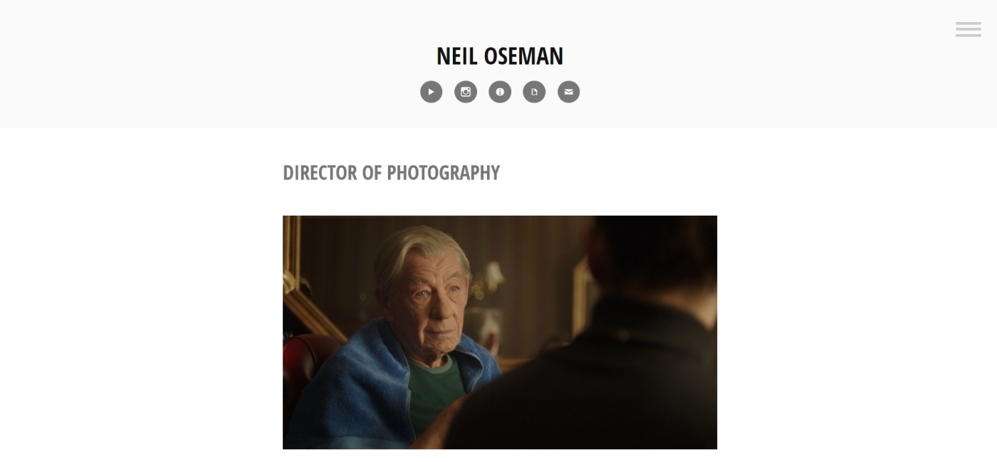 Personal Website Neil Oseman