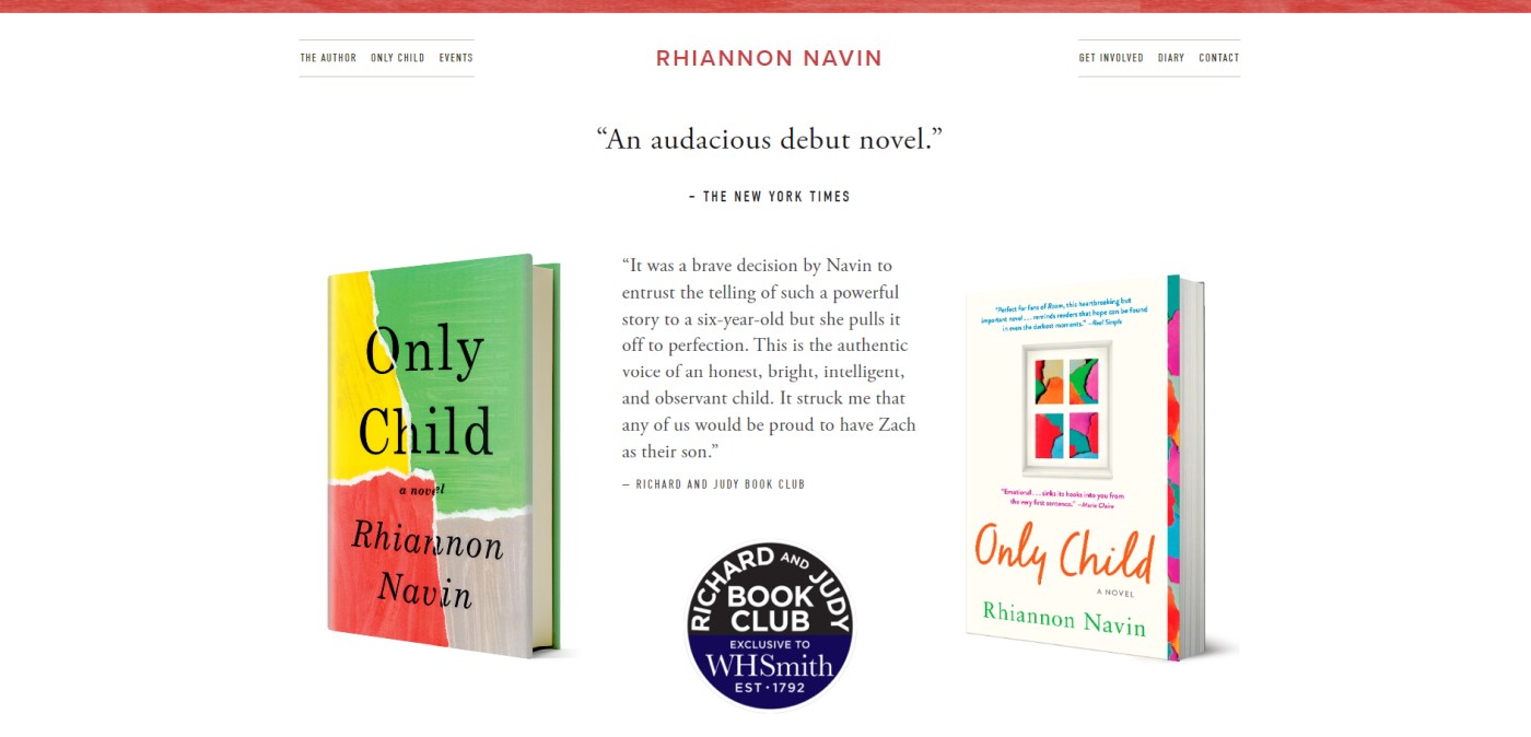 Personal Website Rhiannon Navin