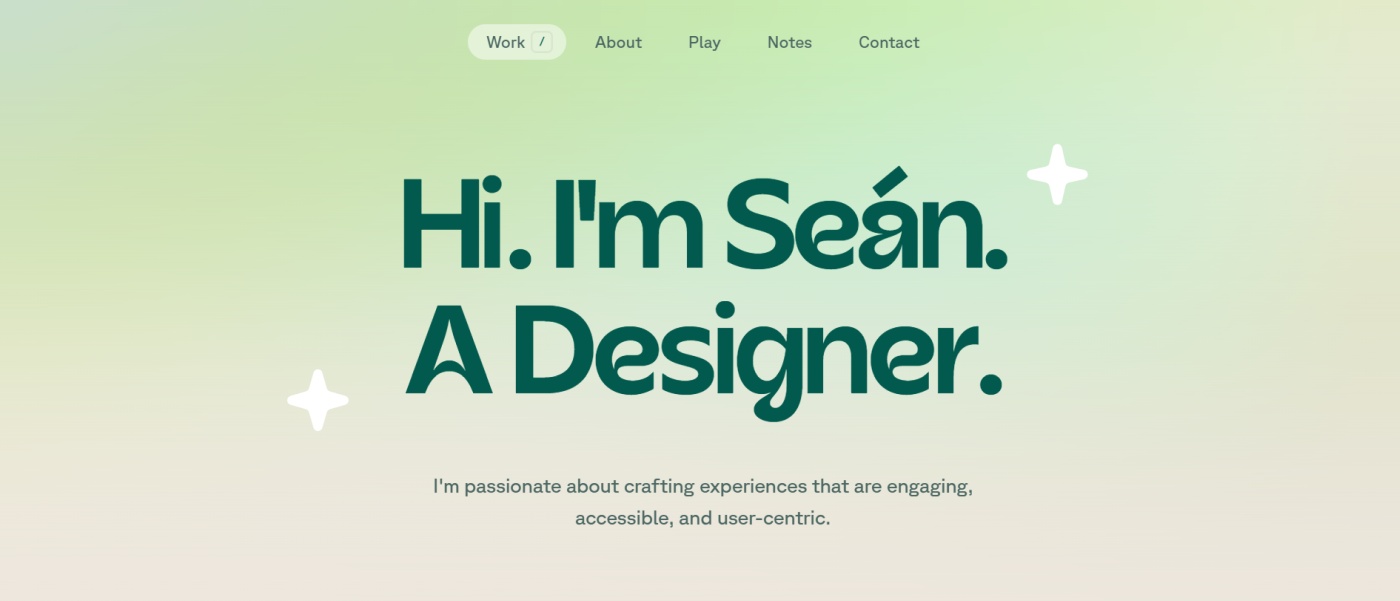 Personal Website Sean Halpin