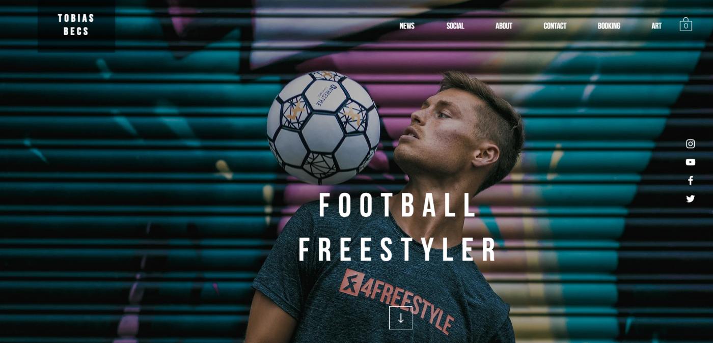 Personal Website Tobias Becs