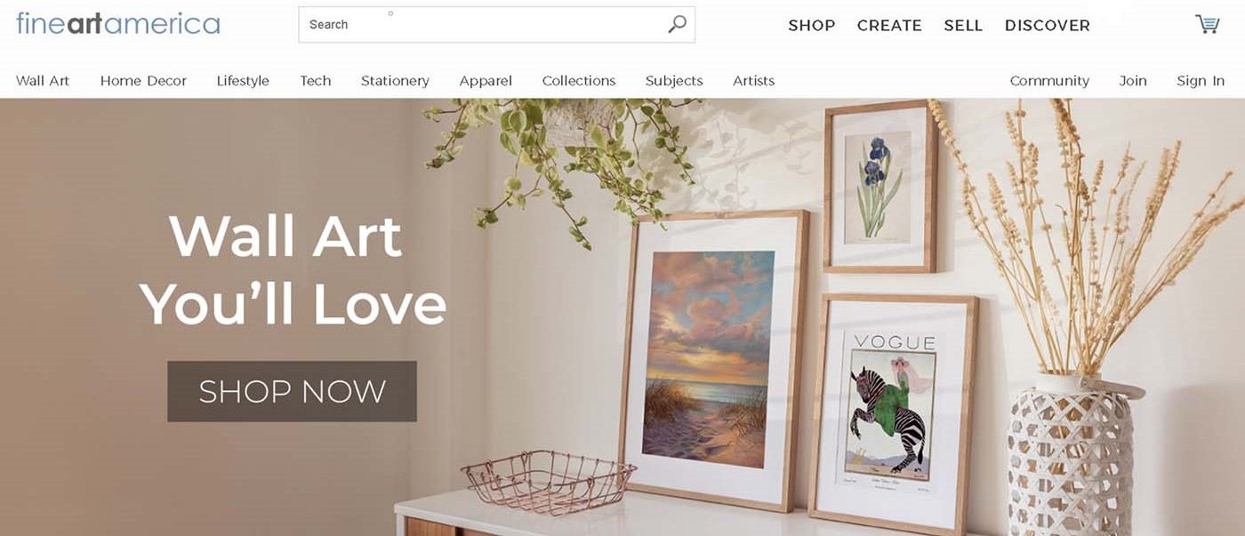 Sell Art Online Fine Art America