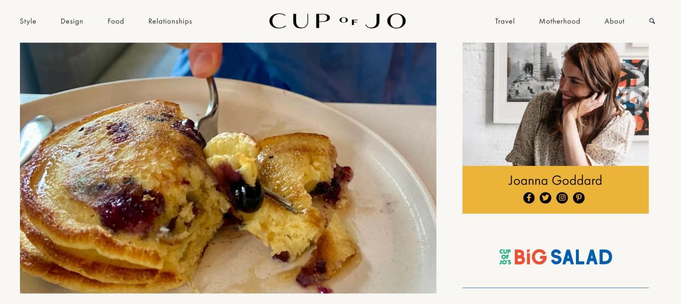 Personal Blog Cup Of Jo