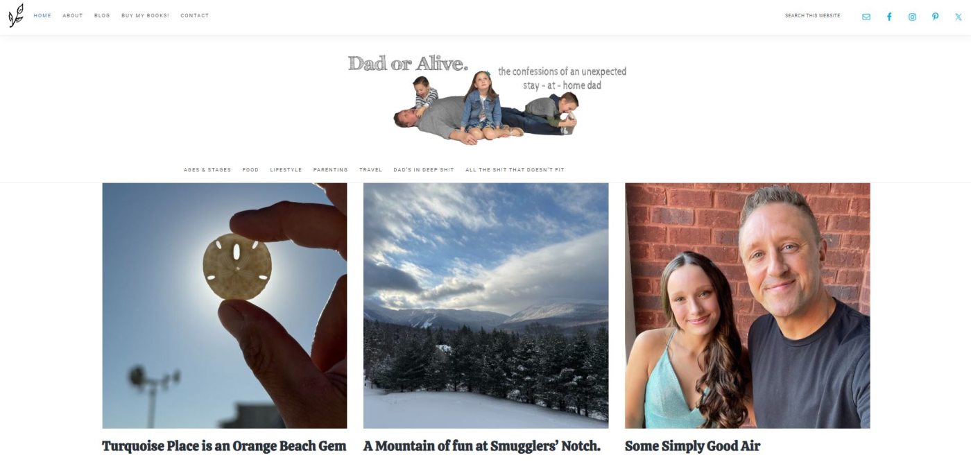 Personal Blog Dad Or Alive
