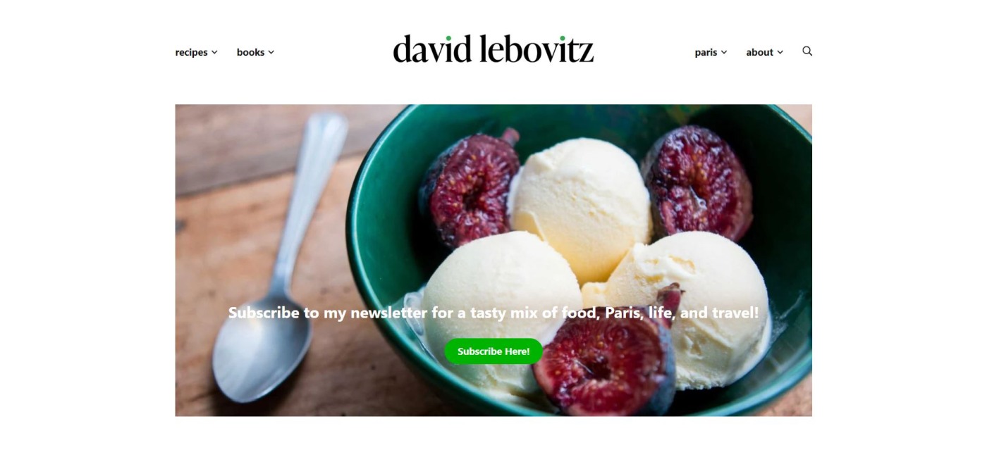 Personal Blog David Lebovitz