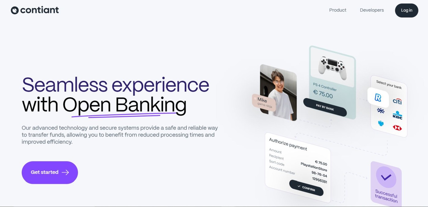 Contiant Business Website