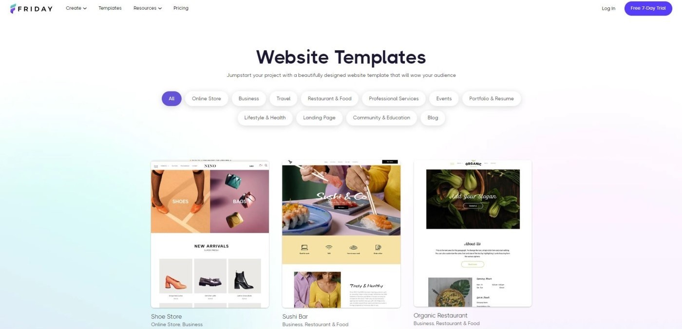 Friday Templates