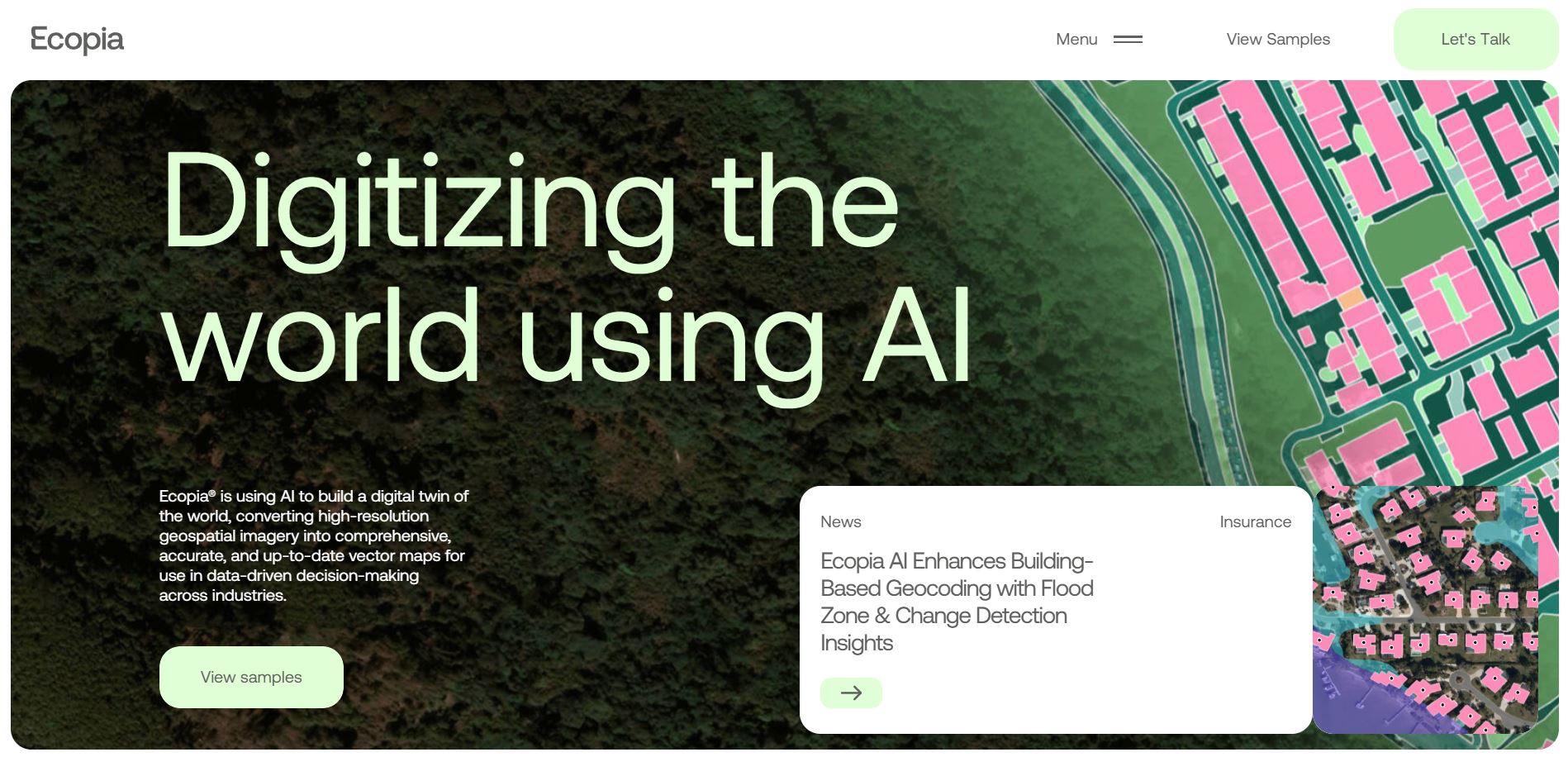 Startup Websites Ecopia