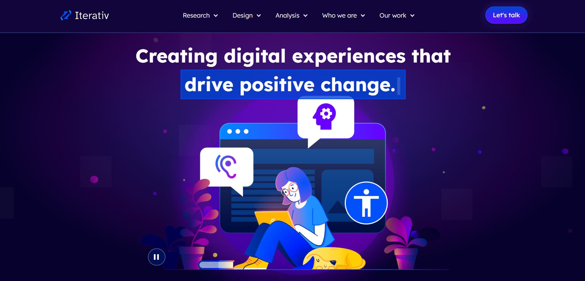 Startup Websites Iterativ