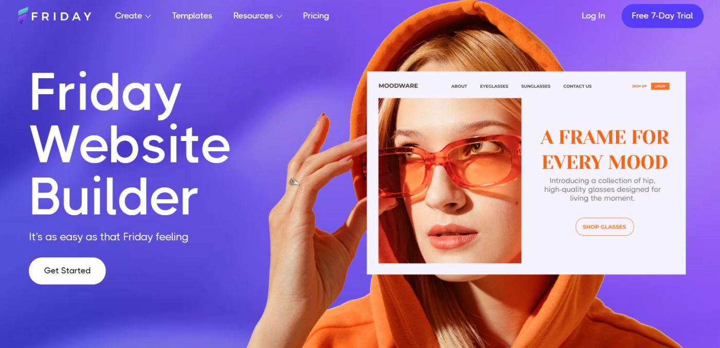 Friday Website Builder