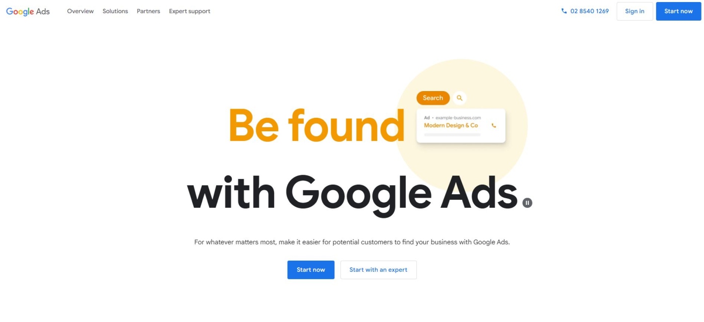 Advertise Your Business Google Ads