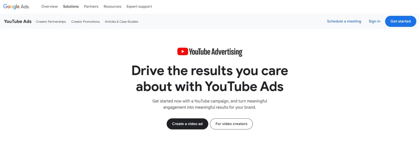 advertise your business youtube ads
