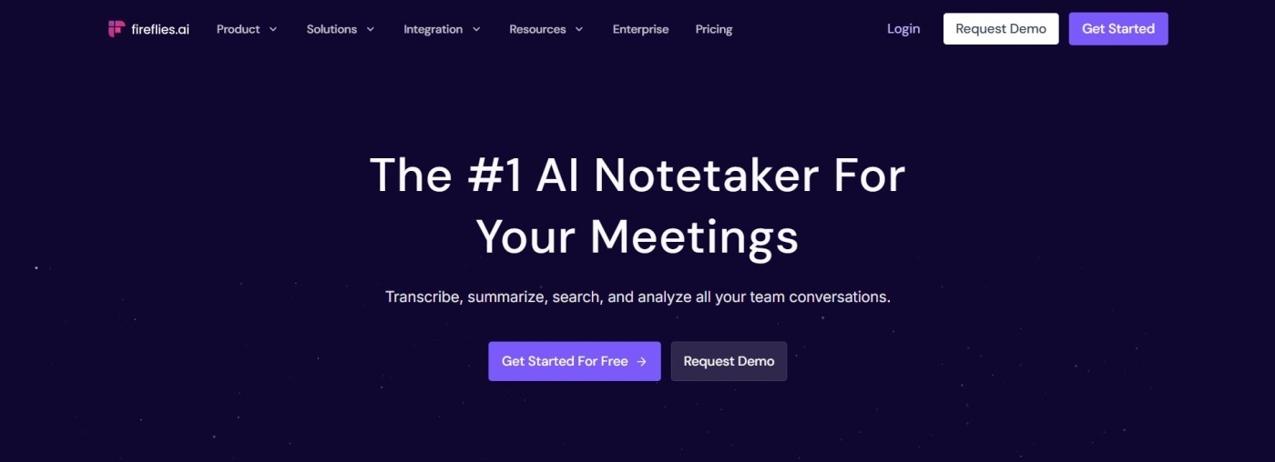 Small Business AI Tool Fireflies.ai