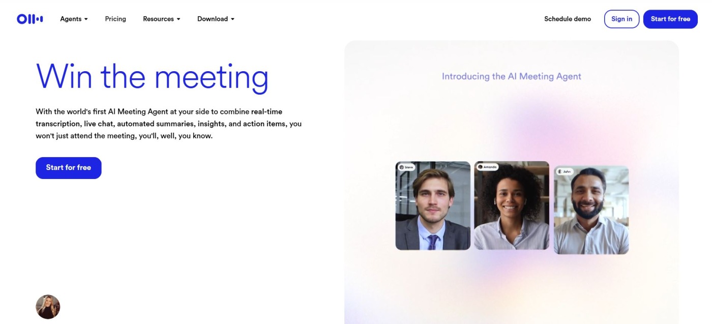 Small Business AI Tool Otter.ai