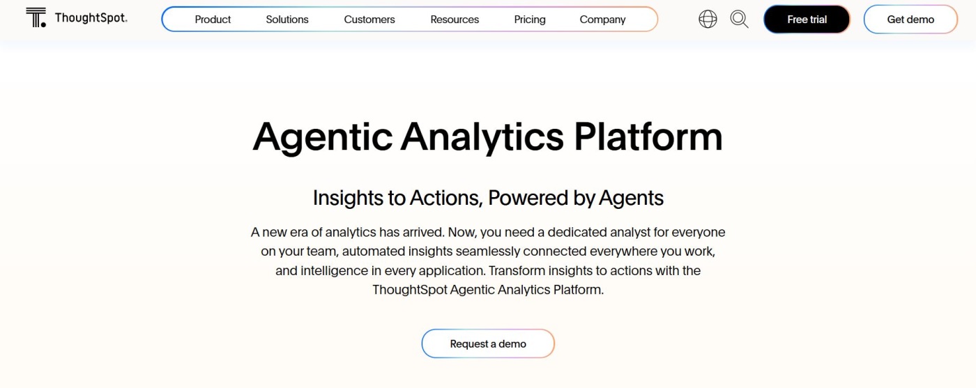 Small Business AI Tool ThoughtSpot