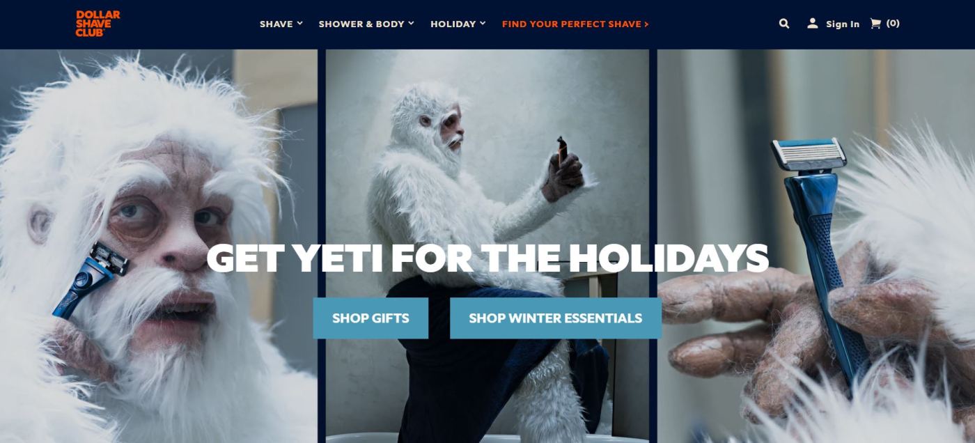 subscription business model dollar shave club