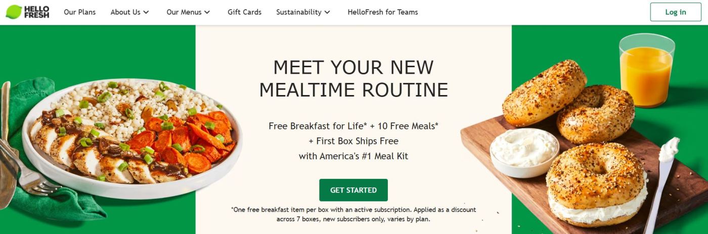 subscription business model hello fresh