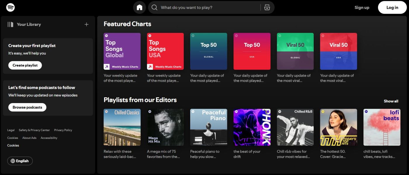 subscription business model spotify