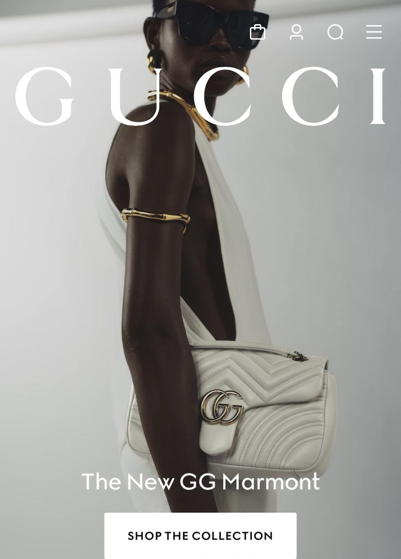 Mobile Website Gucci