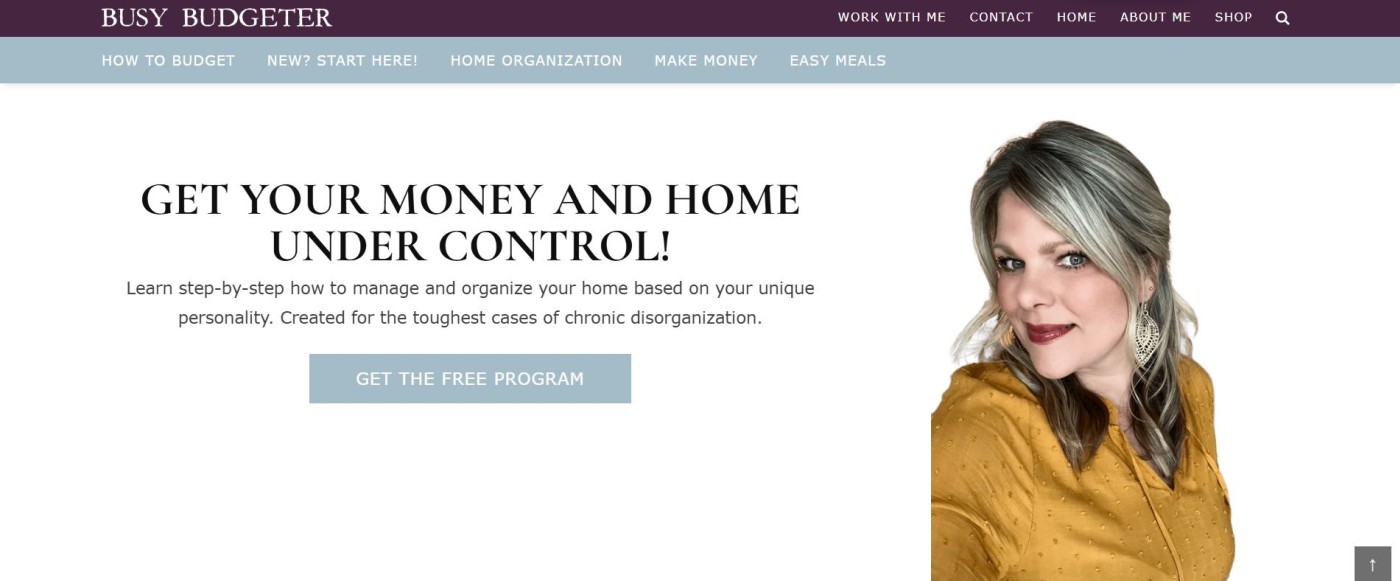 The Busy Budgeter Blog Example 